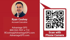 Ryan Coohey, Account Executive - Advantage GPS