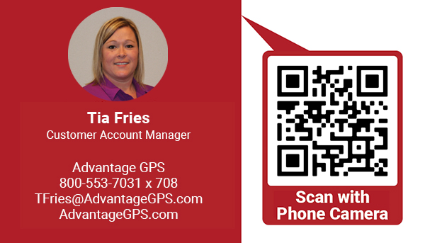 Tia Fries - Customer Account Manager - Advantage GPS