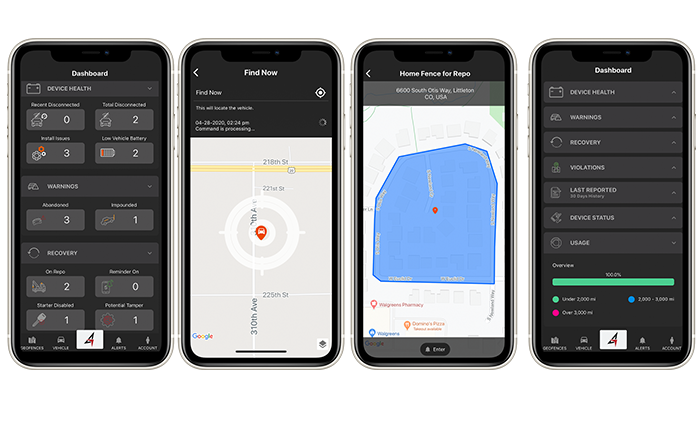Easy to Use - Mobile App - Advantage GPS